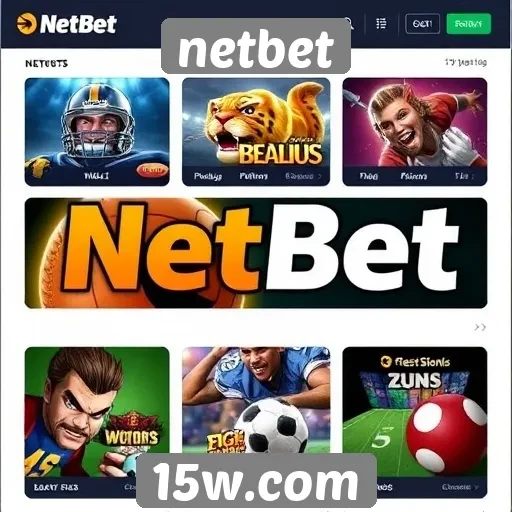 Variedade de jogos oferecidos pela NetBet
